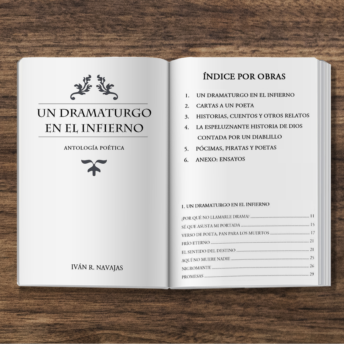 IvanRNavajas's tweet photo. Mi libro "Un dramaturgo en el infierno" está ya a la venta... ¡Corran, insensatos!  ¡Que se acaba! https://t.co/7KMk7MmqL9
