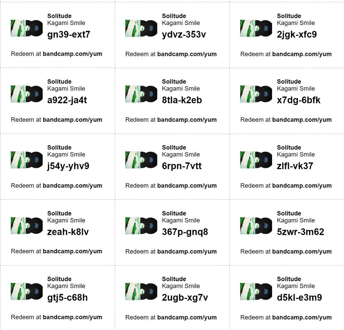 ForgotImprint's tweet photo. @kagami_smile 
'Solitude' download codes here--

Please support project @ 

https://t.co/tkPWjHlAWE https://t.co/lgPjN77qI1