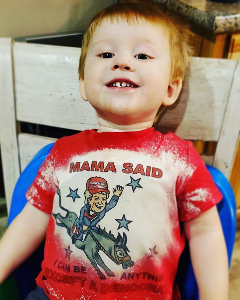 #RANCHERS4TRUMP
#MAMASAID
<a href="/realDonaldTrump/">Donald J. Trump</a>