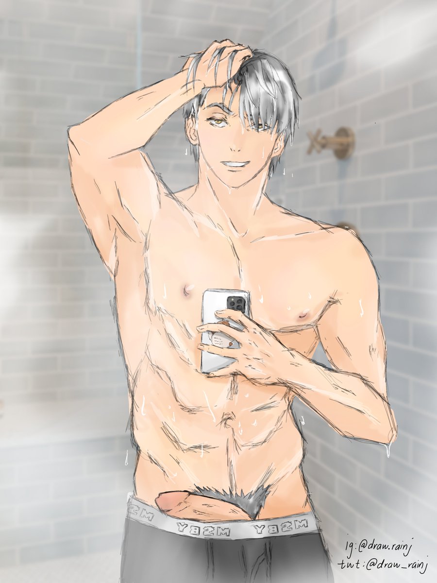 draw_rainj's tweet photo. Bokuto + shampoo challenge
(I was a little busy today so dont mind how messy it is lol. Also, tmi, but i've seen so many pee-wees today. I need holy water)

⚠️nsfw 18+⚠️

#Haikyuu #haikyuufanart #bokuto #bokutokoutarou #anime #animefanart #ShampooChallenge https://t.co/hqV7DIptA6