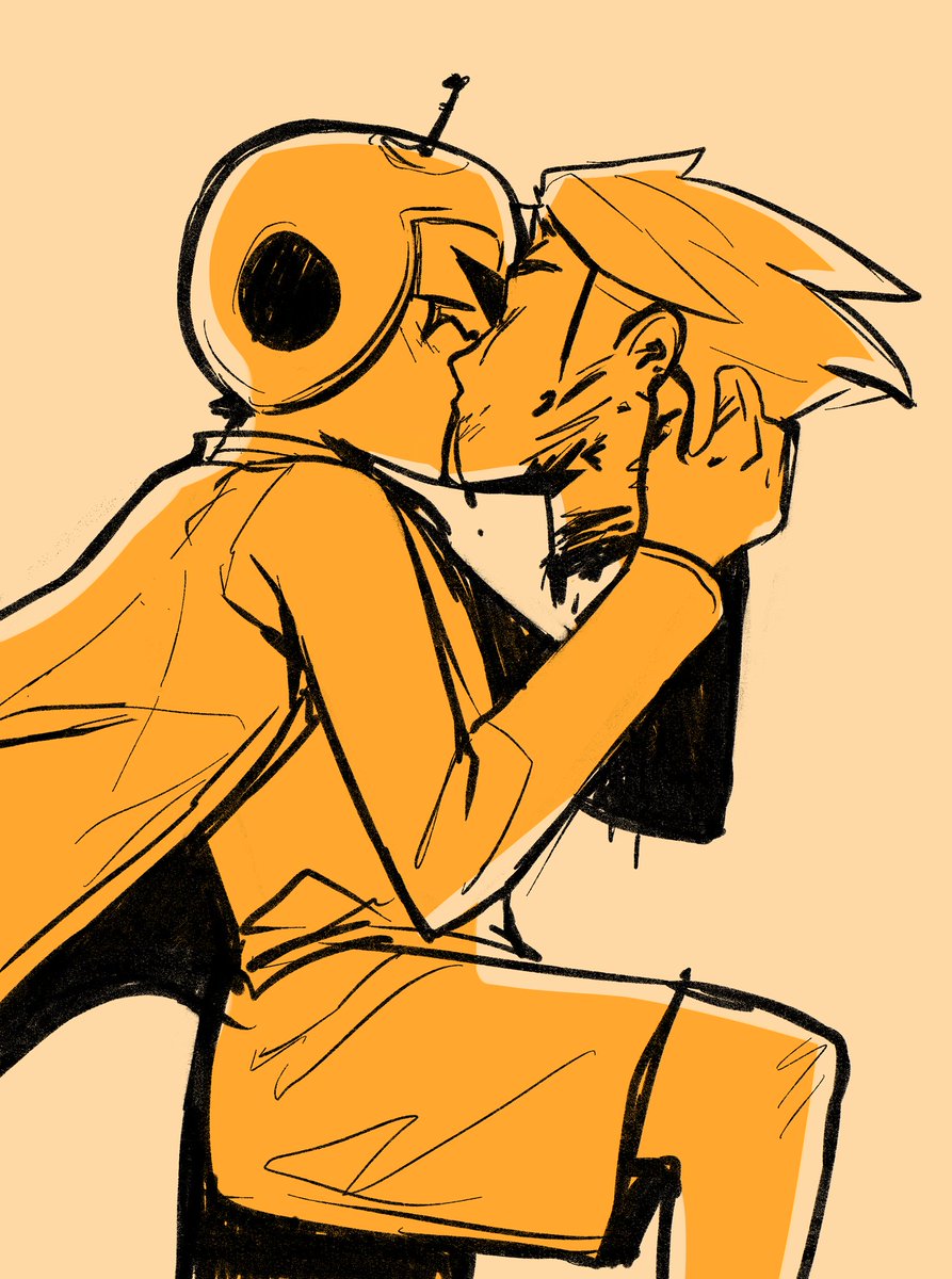 _tamajikis's tweet photo. felt like redrawing some panels. i like how cinematic the kisses in hs are #homestuck https://t.co/v1F0fiob2V