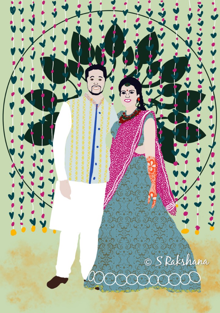 A trail at Wedding Illustrations 😀
.
#weddingillustration #weddingillustrator #wedding #weddingsaree #weddingdress #weddingseason #weddinginspiration #weddingideas #illustrations #illustration_daily #beginner #beginning #colourpallette #savethedate #project #projects