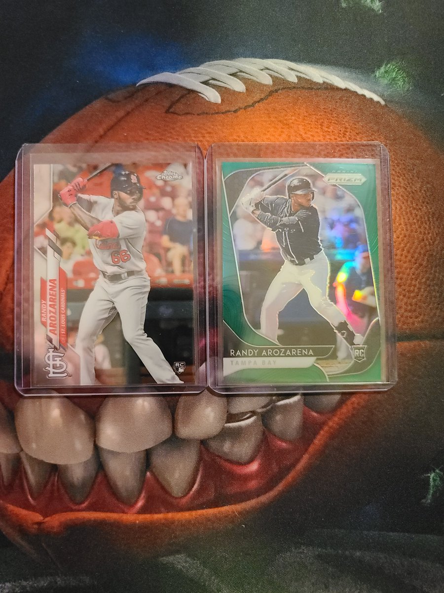 RT @element8504: Two card Randy Arozarena lot. $20 shipped bmwt @HobbyConnector @Hobby_Connect @sports_sell https://t.co/LiMMMWFYhM