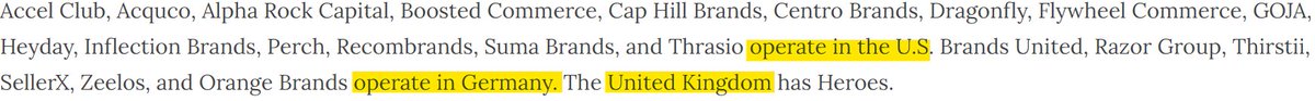 While a slightly different business model, its still interesting to compare  @itsumofan against the nearly $1B of capital deployed in '20 into the growing # of serial acquirers of Amazon sellers & brands:15 in 6 in 1 in 