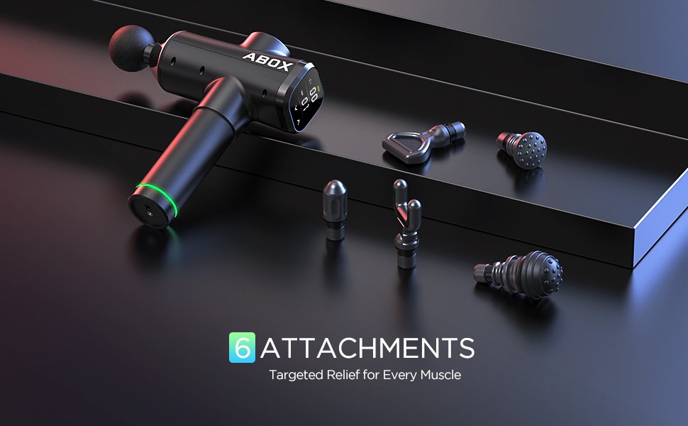 ABOX_official's tweet photo. ABOX Hero 1 comes with 6 head attachments for working out muscle knots wherever you may experience them.
Learn more👉https://t.co/i3UXt7DOkj
#ABOX #MassageGun #Massager https://t.co/DKZrwpOusr