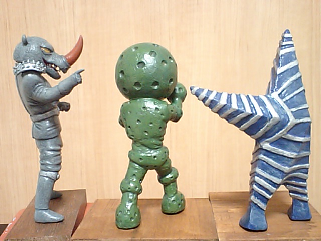 メディコムトイ【ヒトデムラサキ】人造人間キカイダー ソフビ ☆T