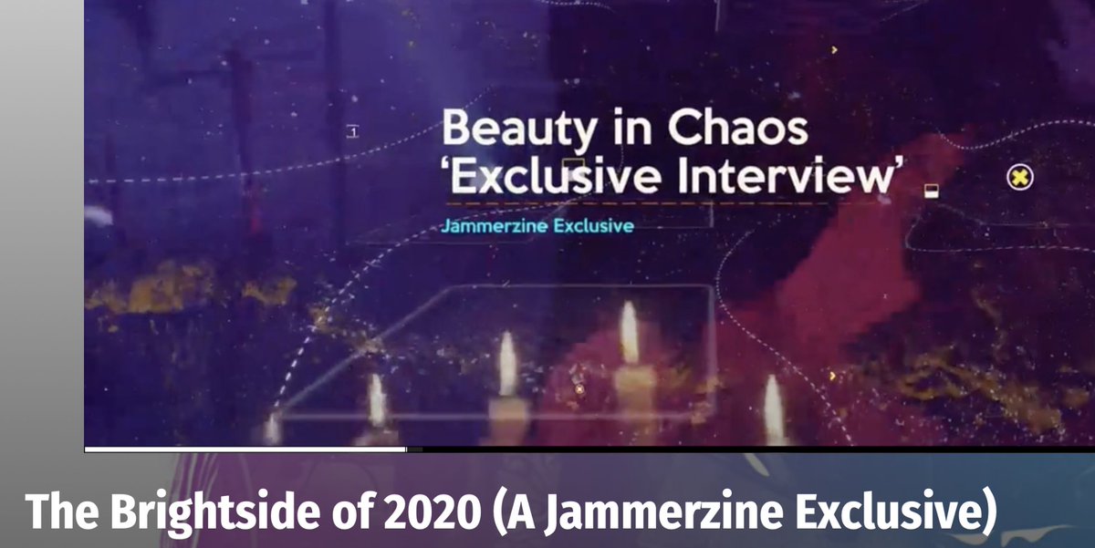 America's @Jammerzine presents 'The Brightside of 2020' original TV programming for your viewing pleasure, featuring #BeautyinChaos @MichaelCiravolo, plus <a href="/EthanGold/">Ethan Gold</a>, #LazarisPit <a href="/themLPboys/">Lazaris Pit</a>, @AshtonNyte and #ReMissionInternational (via @The_Mission_UK) ~ tinyurl.com/ybr7r6vb