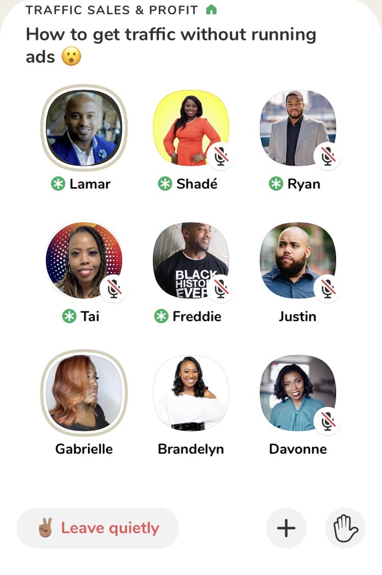 CHJunkie's tweet photo. Tap in! No ads? 🔊 great information with MOD  @LamarTyler  on @joinClubhouse 

#clubhouse #ClubhouseJunkie https://t.co/85ZcZkPIwO