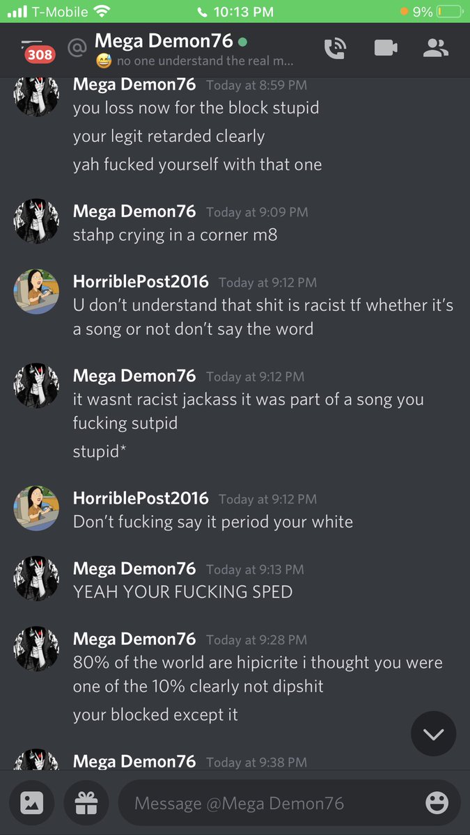So today a ex discord ✨White✨ friend said that it was ok to say the ✨N-word✨ and compared it to the F-word so bun buns,dip dips and other hacker do your work and have fun here’s his discord and roblox.#racism #racist #royalehigh #thegirlsandthegays #beatabitch