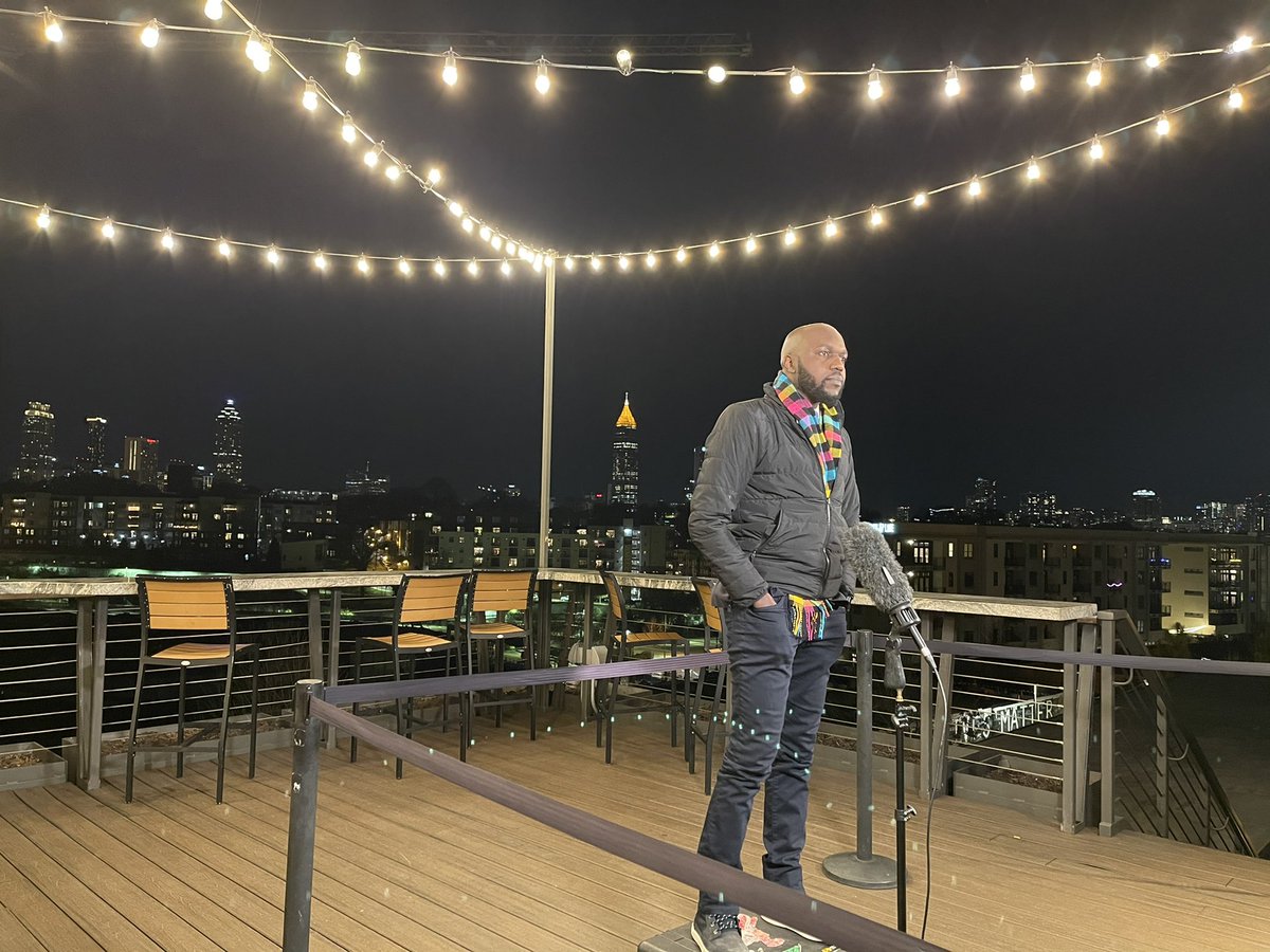 LarryMadowo's tweet photo. Goodnight Atlanta, you’re looking rather beautiful tonight.

PS: don’t let the fat lady sing while I’m asleep https://t.co/pRXGtzZfqL