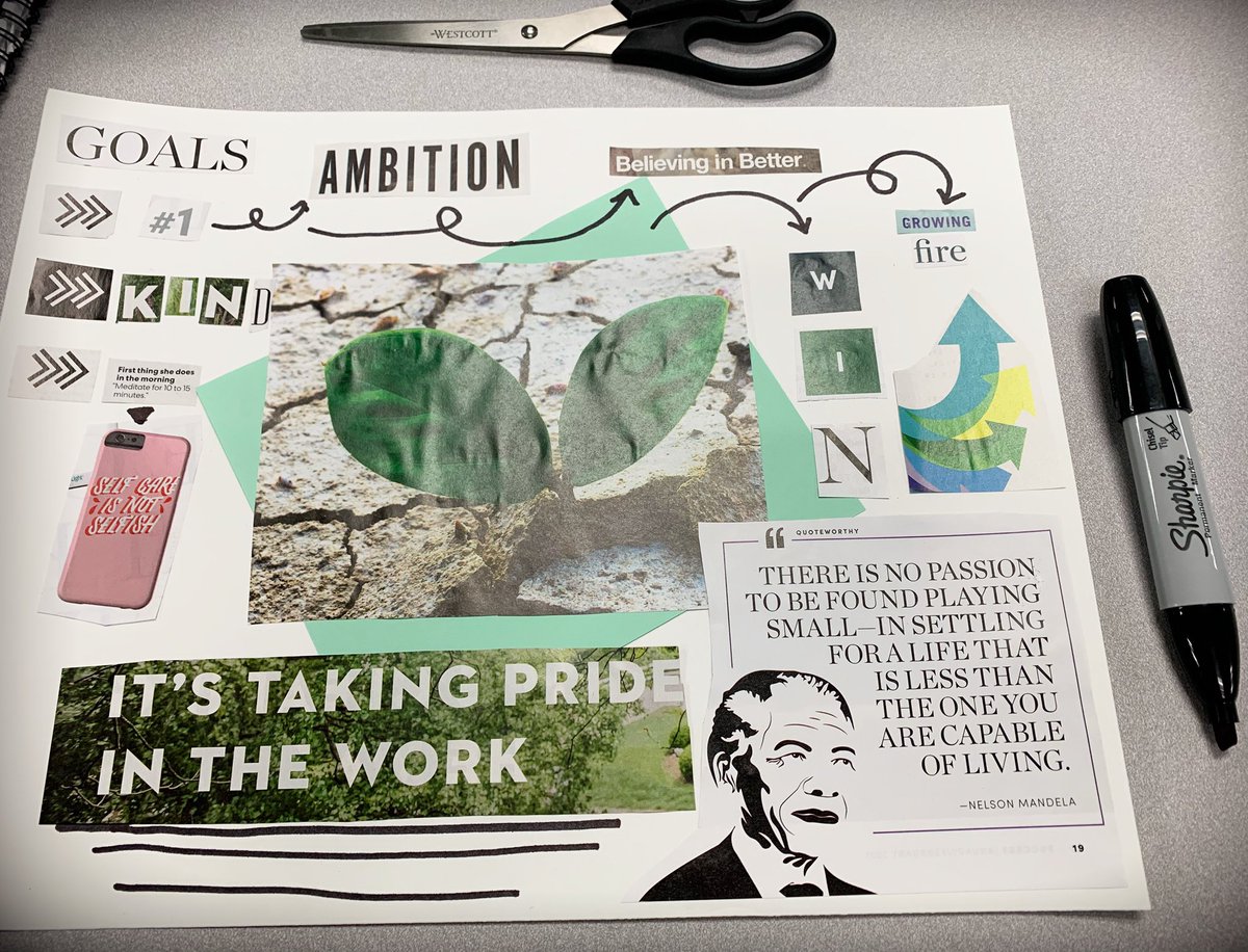 Amanda_K_Romero's tweet image. Vision board activity today to plan for a GREAT 2021 🙌

“There is no passion to be found playing small - in settling for a life that is less than the one you are capable of living.”

What’s your 2021 vision?

#FoundationForGrowth #Ambition #Kindness #SelfCare #Win #Fire #Passion