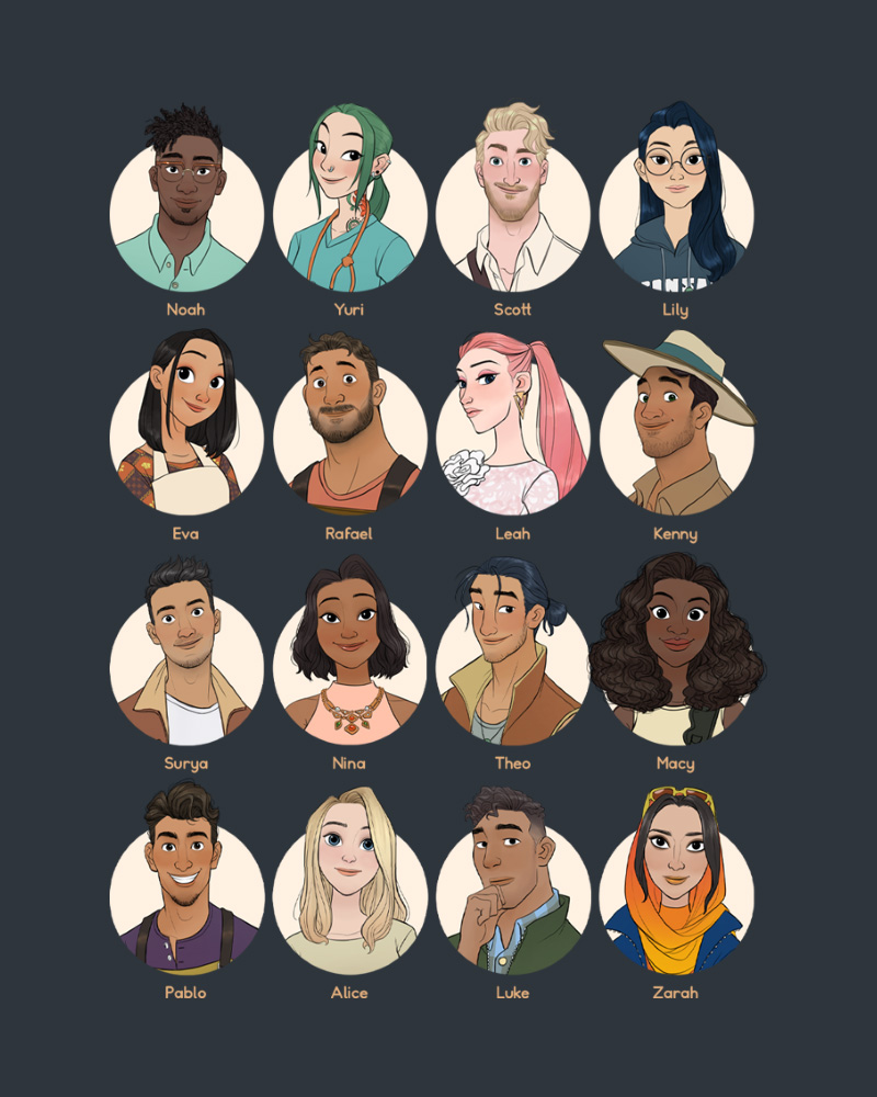 David Ardinaryas Lojaya on X: &ldquo;All the dateable characters for 