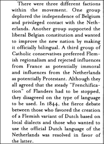 One faction of Catholic conservatives reject both France and Protestant Netherlands.