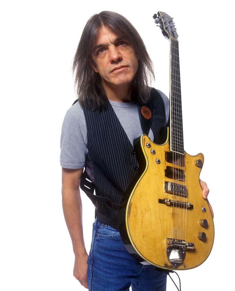 Happy Birthday Malcolm Young. Gone but not forgotten.    