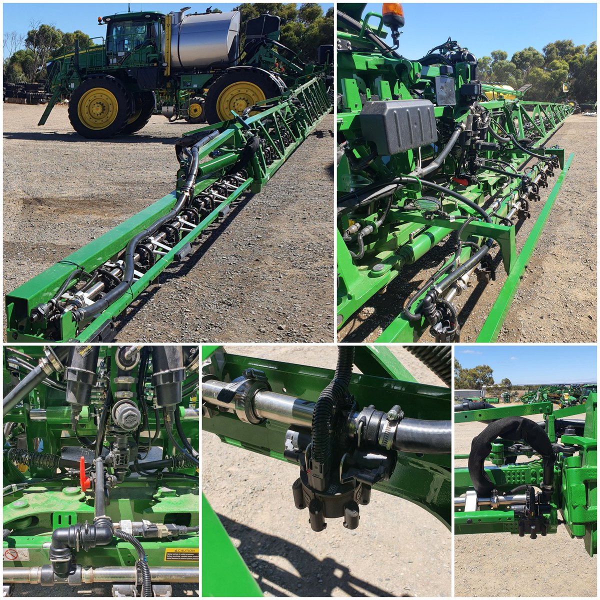 The 1st installation done for 2021. Arag Australia Boom Recirculation System (BRS) for John Deere Exactapply