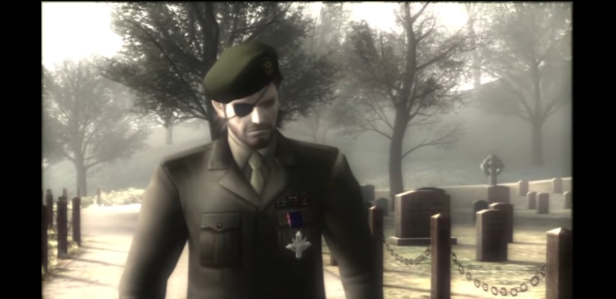 Big Boss (Naked Snake) wears a beret in MGS3, which could be a reference to him wearing a beret in Metal Gear 2.