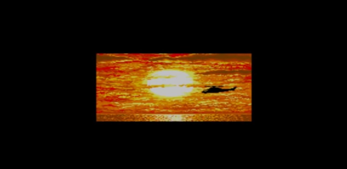 While Metal Gear 2 ends with a sunset and foreboding music, Metal Gear Solid ends with a sunrise and hopeful music.