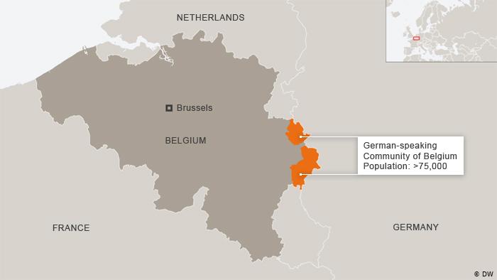 After World War I, German-speaking territories, located to the east of the country, were ceded from Germany to Belgium in compensation for losses and damages caused by the war. They were regained by Germany during World War II only to be ceded back to Belgium after the war.