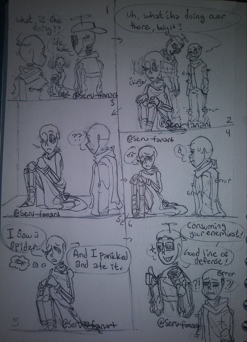 Serv_Fanart's tweet photo. Short silly comic of Wysteria and her dads :) testing out my new watercolour markers 

#fvsewysteria #errorfresh #fresherror #errorxfresh #freshxerror #sanscest #sanscestshipkid https://t.co/flY9ouJS0b