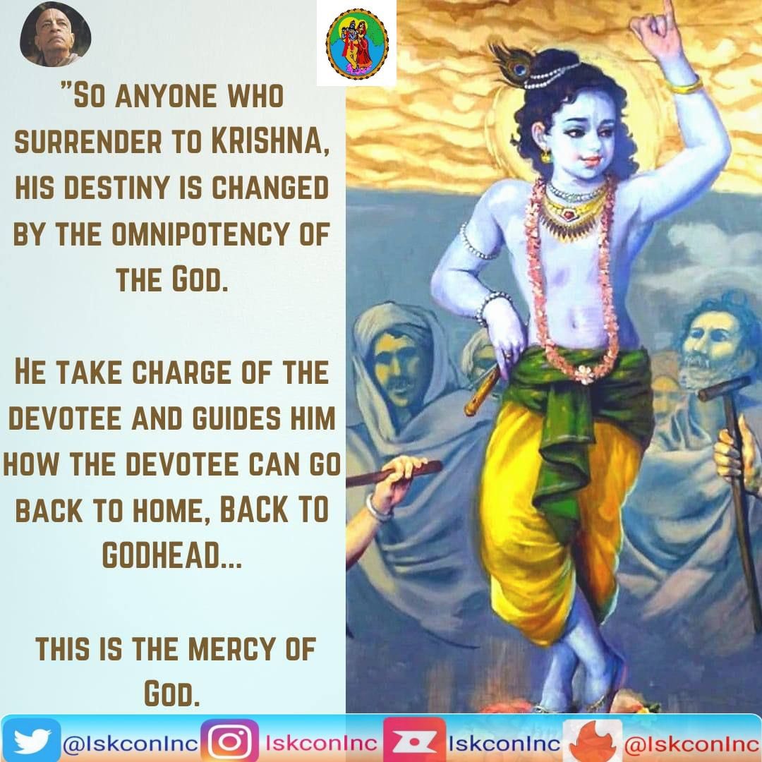 Lord Krishna's Mercy, image size:1080x1080