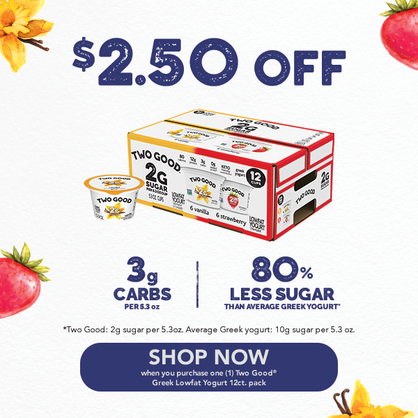 #ad Yogurt is one of my favorite snacks, so I’m sharing a special savings for Two Good® Greek Lowfat Yogurt at Costco. Head over to my blog to take advantage of this offer.
lifewithoh.com…/01/05/two-good-greek-lowfat-yogurt/
#TwoGoodInClub