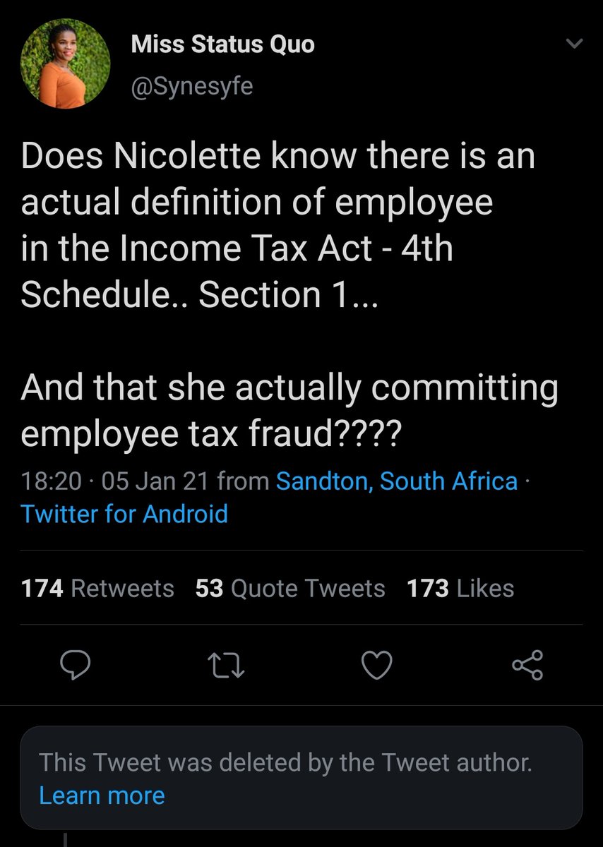 IFRS Twitter elaborated more on the danger of what Nicolletes could cause.
