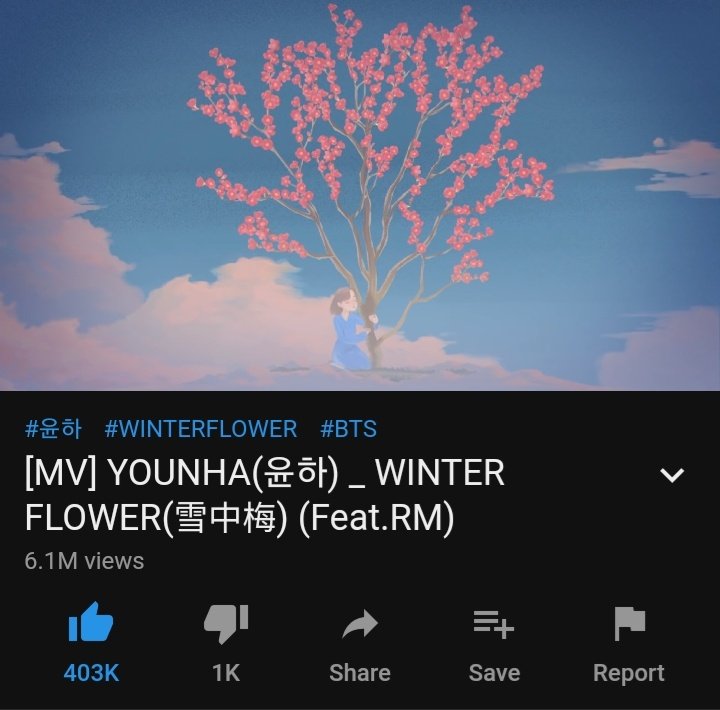OT7winter's tweet photo. 1 year of this healing masterpiece 🥺💜

#1YearsWithWinterFlower
#BloomInWinterRM 
#BloomInWinterYounha https://t.co/aRIT0J1VIF