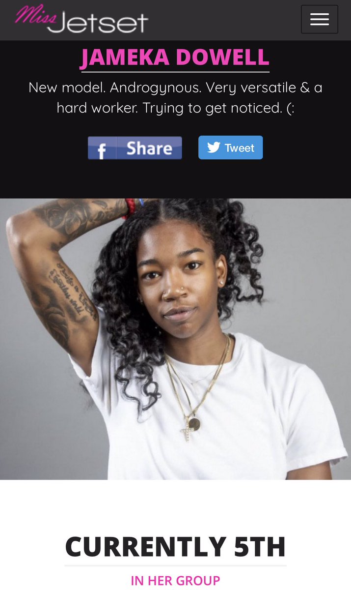 YeahitsCat's tweet image. Go vote for my sister 💪🏽