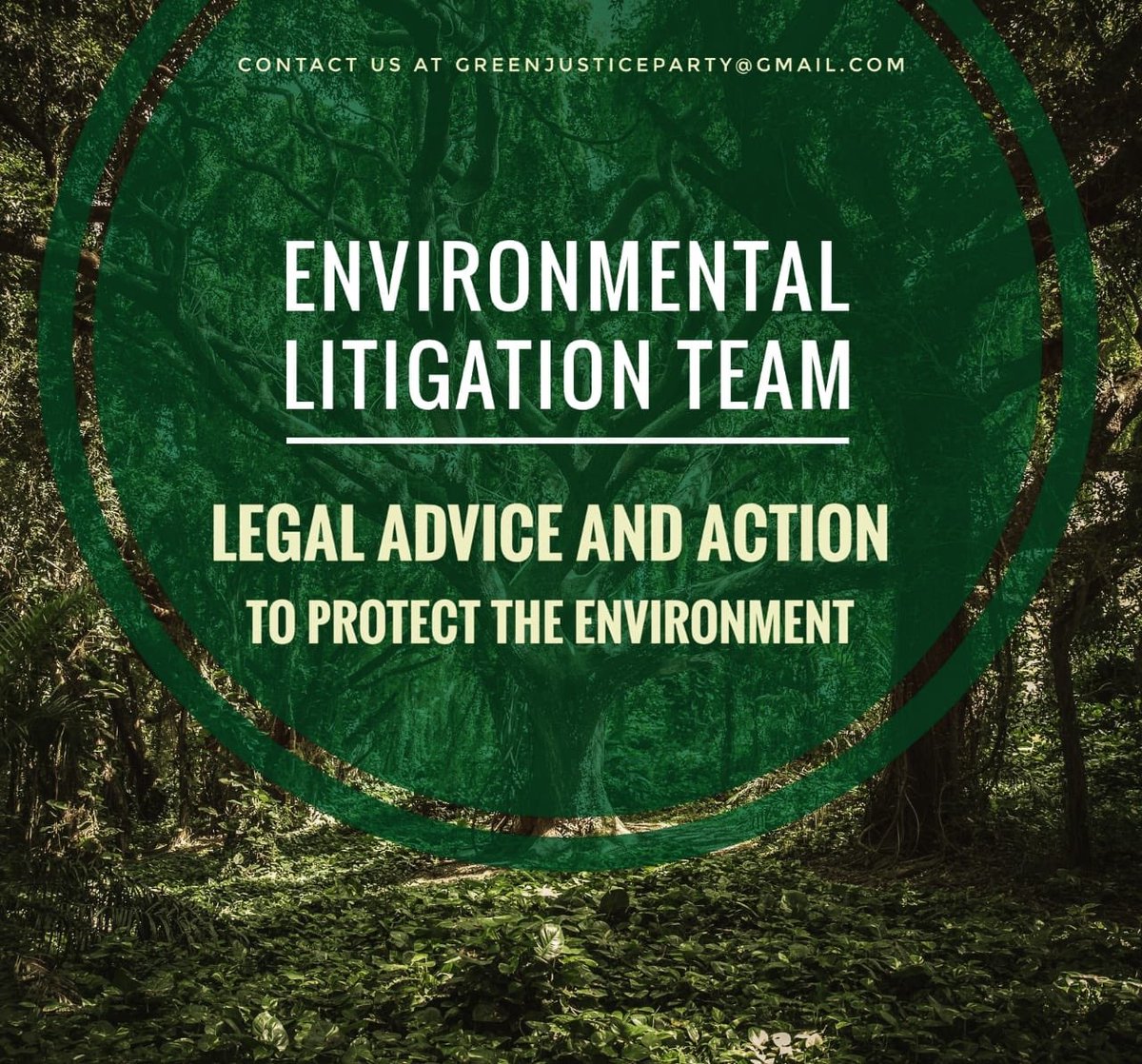 GreenJusticeIN's tweet photo. Are you a lawyer who can offer pro bono services in your city for environmental causes?

Or are you part of an action group - or just a concerned citizen - wanting to take an environmental issue to court?

Write in to us! https://t.co/GiuHyOaZ0R