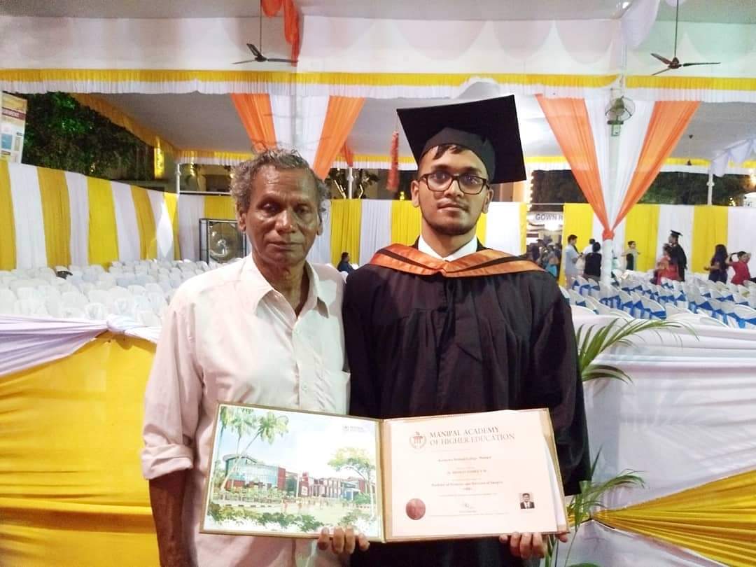 Here is a story of my Father,who spent almost half of his life fighting against casteismI am sharing one major story which happened with him & the story which haunted us for many years and now I can say a success story!(That's my favourite picture with him during convocation)