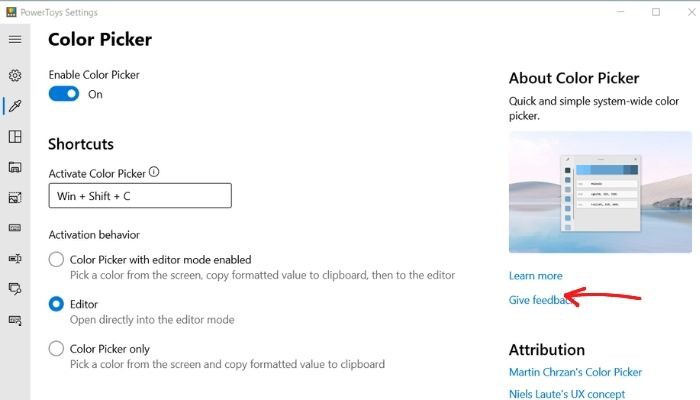 ashishmohta's tweet image. Activate Color Picker anywhere on Windows using a shirtcut

Read more 👉 lttr.ai/bUzH

#PickupColor #ColorPickerTool