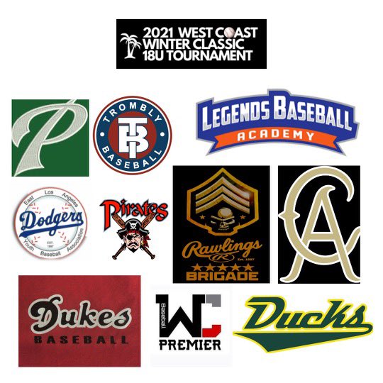Future Events Group (@futureeventsgrp) on Twitter photo West Coast Winter Classic begins this Friday 1/8/2021! ⚾️
<a href="/BaseballCensus/">Baseball Census</a> <a href="/TromblyTribe/">TromblyTribe</a> <a href="/legends_indoor/">Legends Baseball Academy</a> <a href="/ArmadaBaseball/">Atlantic Collegiate Academy Baseball</a> <a href="/SoCal_Dukes/">Southern California Dukes Baseball</a> <a href="/OC_DUCKS/">SPORTS CARD TRADING & SALES</a> West Coast Winter Classic begins this Friday 1/8/2021! ⚾️
<a href="/BaseballCensus/">Baseball Census</a> <a href="/TromblyTribe/">TromblyTribe</a> <a href="/legends_indoor/">Legends Baseball Academy</a> <a href="/ArmadaBaseball/">Atlantic Collegiate Academy Baseball</a> <a href="/SoCal_Dukes/">Southern California Dukes Baseball</a> <a href="/OC_DUCKS/">SPORTS CARD TRADING & SALES</a>