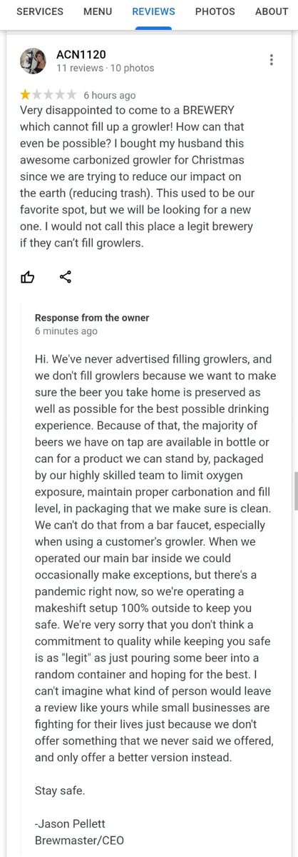 I wish I ran a legit brewery