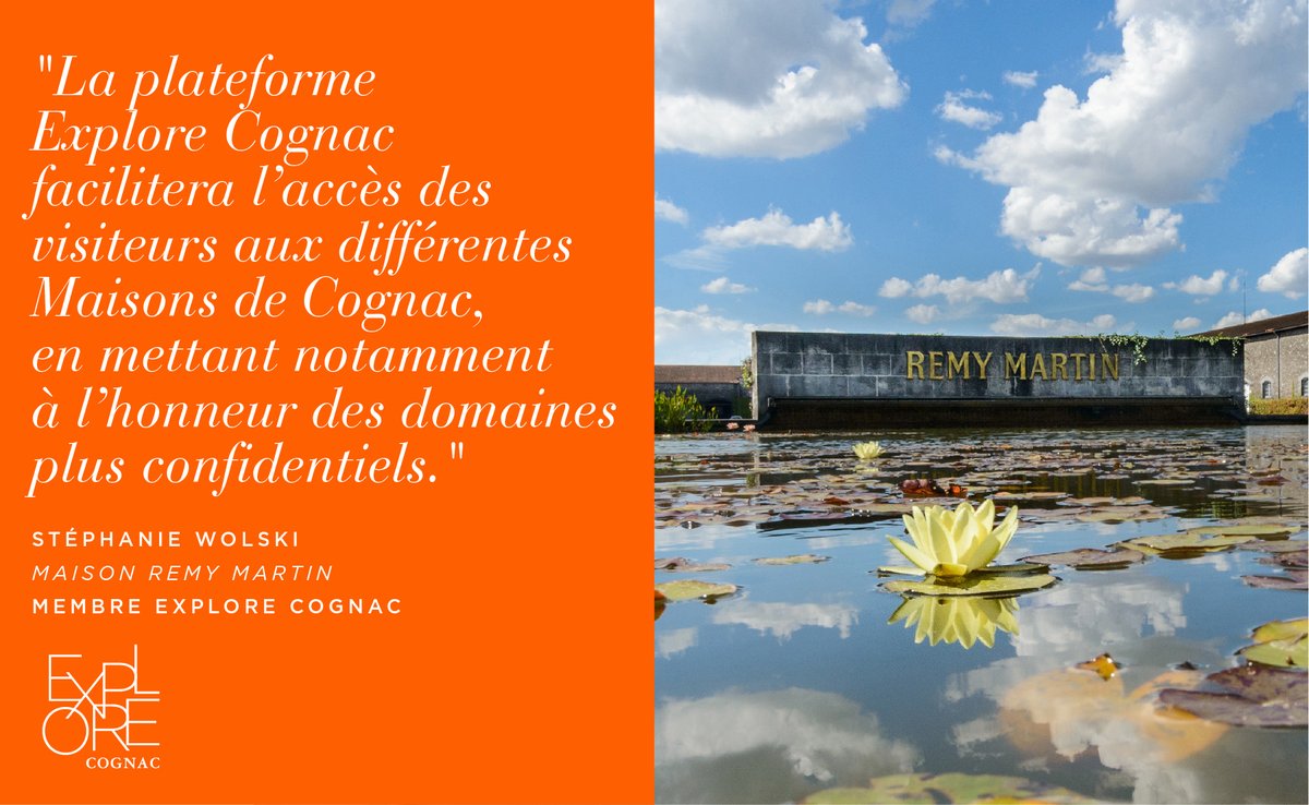 Cognac_Official's tweet photo. Membre #ExploreCognac depuis le début du projet, Stéphanie Wolski de la maison Rémy Martin nous partage son témoignage sur cette aventure commune. Pour découvrir la communauté, c’est par ici 👉 https://t.co/3xXEdOxokx https://t.co/pAx1zD4mOl