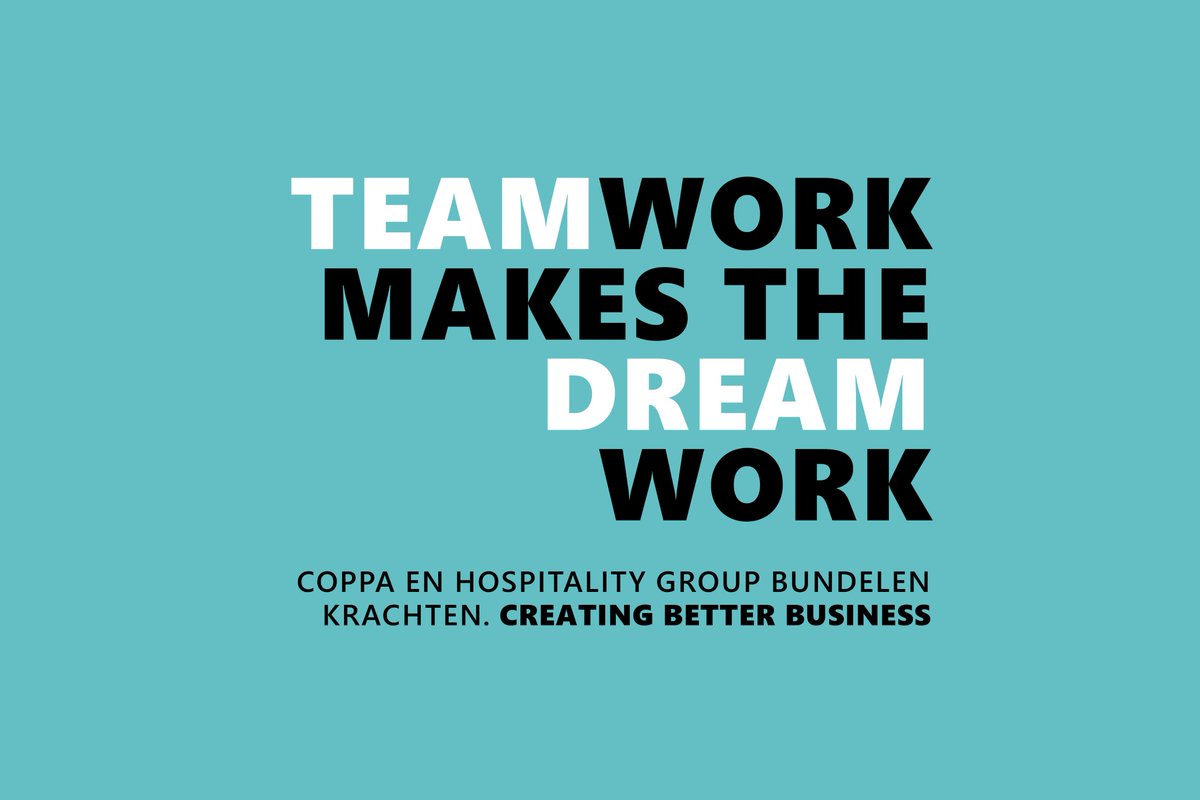 Samen de beste worden in professional services. Daar gaan we voor. Wij kijken uit naar een inspirerende en duurzame samenwerking met Coppa en al onze relaties! hospitality-group.nl/media/coppa-en…