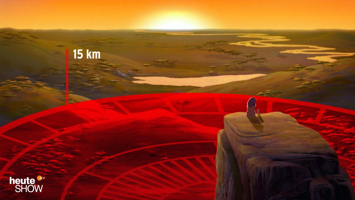 Sieh es dir an, Simba. Das ist unser Königreich. Alles, was ich dir hier rot hinterlegt habe.