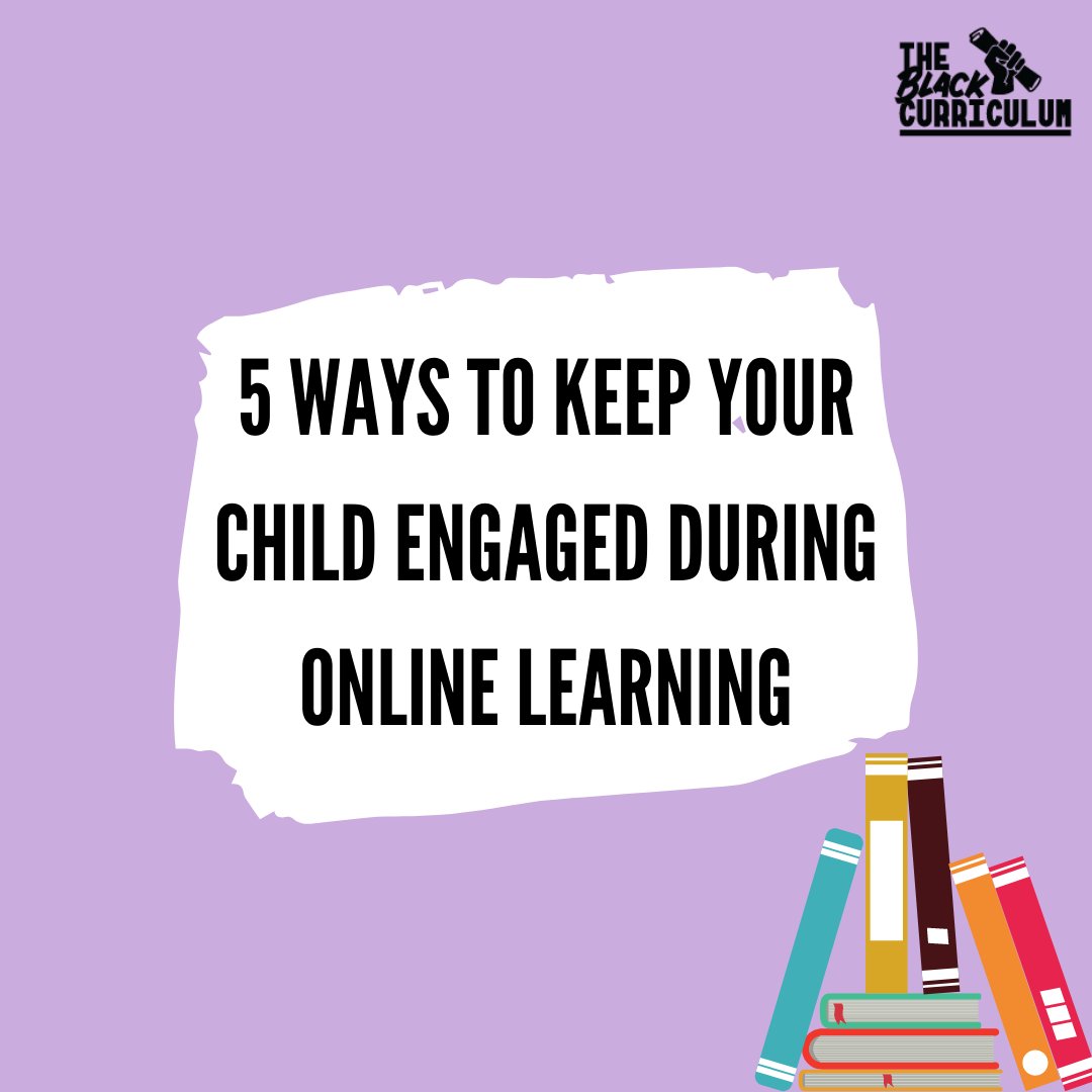 Solidarity with all  #carers,  #teachers and  #students We know how challenging remote teaching/learning can be.Here are 5 ways to keep your child or student engaged during  #onlinelearning [1/2]