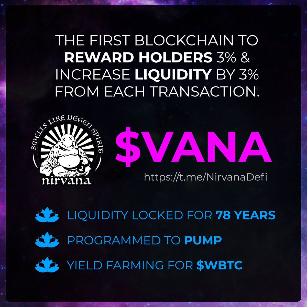 Kline_jumping's tweet photo. $VANA is returning from the dip!

💰New AUDIT almost complete
💰Another AMA booked
💰Roadmap to be updated
💰Completely Community-driven
💰 Unruggable. Owner contract burned.

$DSD #1INCH $WHITE $SHARE $ALBT $PRQ #API3 $FIRE  $ZAI $BAS $BASE $RFI $KEK $POLS #DeFi 
@NirvanaDefi https://t.co/ey8qbYl0f8