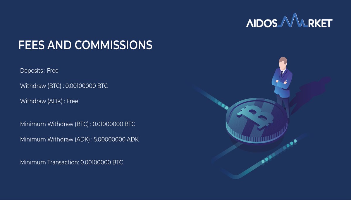 AidosMarket's tweet photo. Want to join Aidos Market exchange? 

Here is the list of fees and commissions you need to know about!

To learn more visit: https://t.co/4QJJkBZmhn

#aidosmarket #cryptomarket #cryptoexchnage #cryptotrading #cryptousa #CryptoTwitter #bitcoin #aidoskuneen https://t.co/9cPohINss9