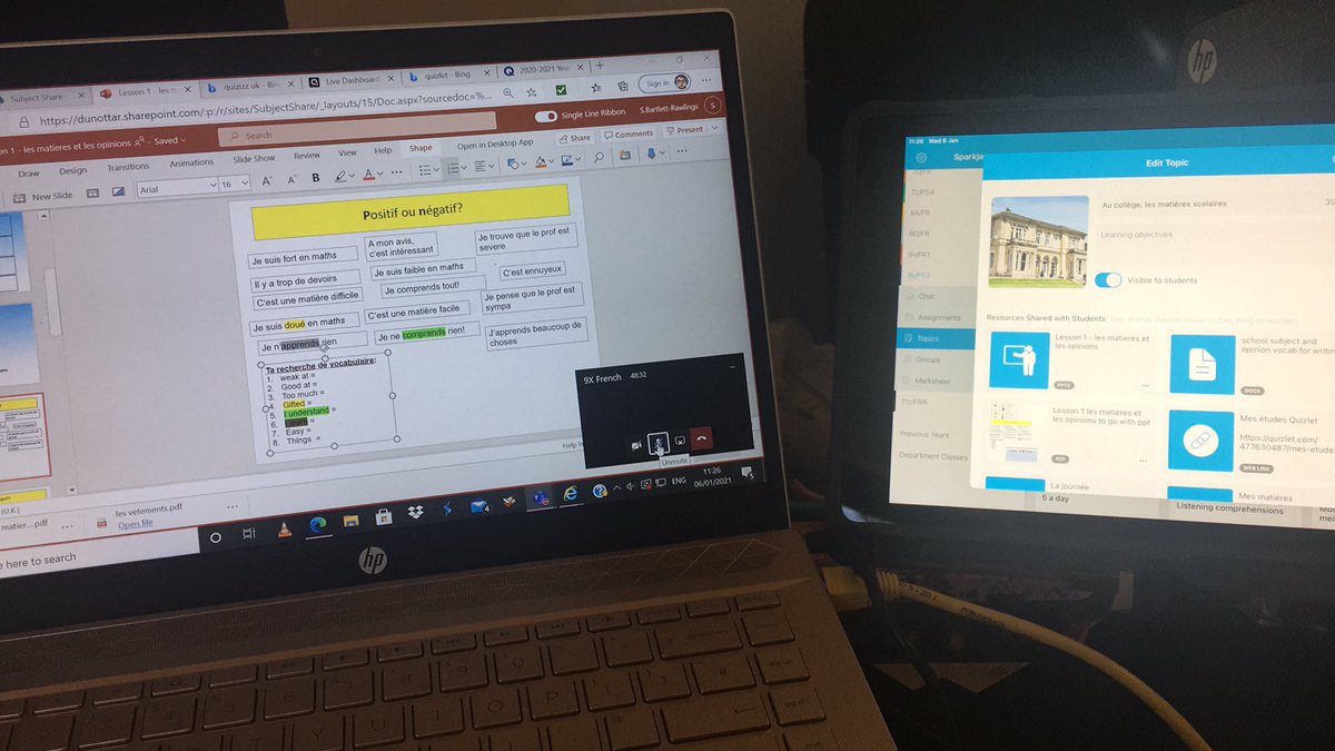 SylvieBRawlings's tweet image. A good start to #remoteteaching Thanks to @MicrosoftTeams @sparkjarapp @quizlet @quizizz @DunottarSchool