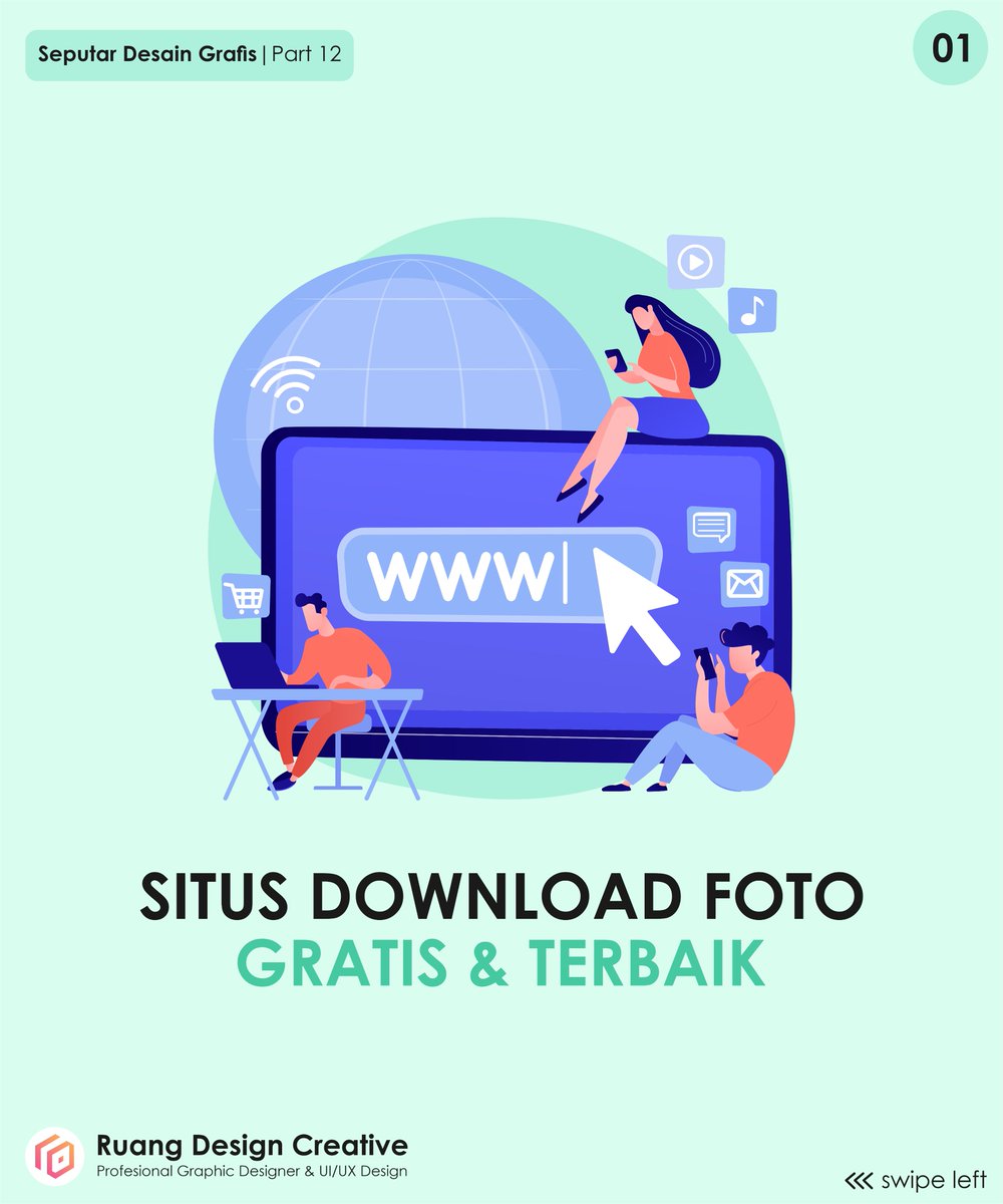 ruang_creative's tweet photo. Situs Download Foto Gratis &amp; Terbaik 🤩
.
Jawaban nya tinggal geser aja kiri yah dan jangan lupa dibaca yah !!!😁🤩
.
#seputardesaingrafis #ruangdesigncreative #tutorialdesain #tipsdesain #trikdesain #desaingrafis #microblog #belajardesain #trending #viral #terbaru2021 https://t.co/c9b46XiESF