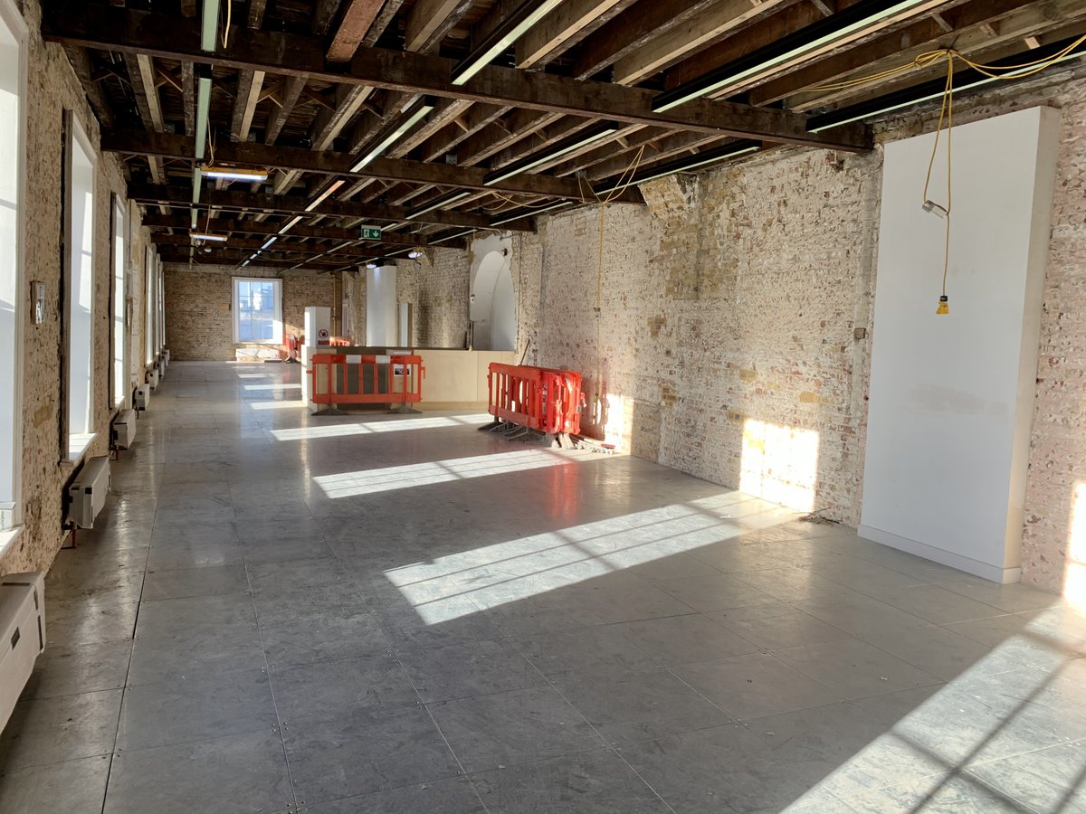 woolwich_works's tweet photo. It's the first #WoolwichWednesday of this year and we're taking another look inside our buildings as @Royal_Greenwich continue their works! https://t.co/ZT71C9JjQa