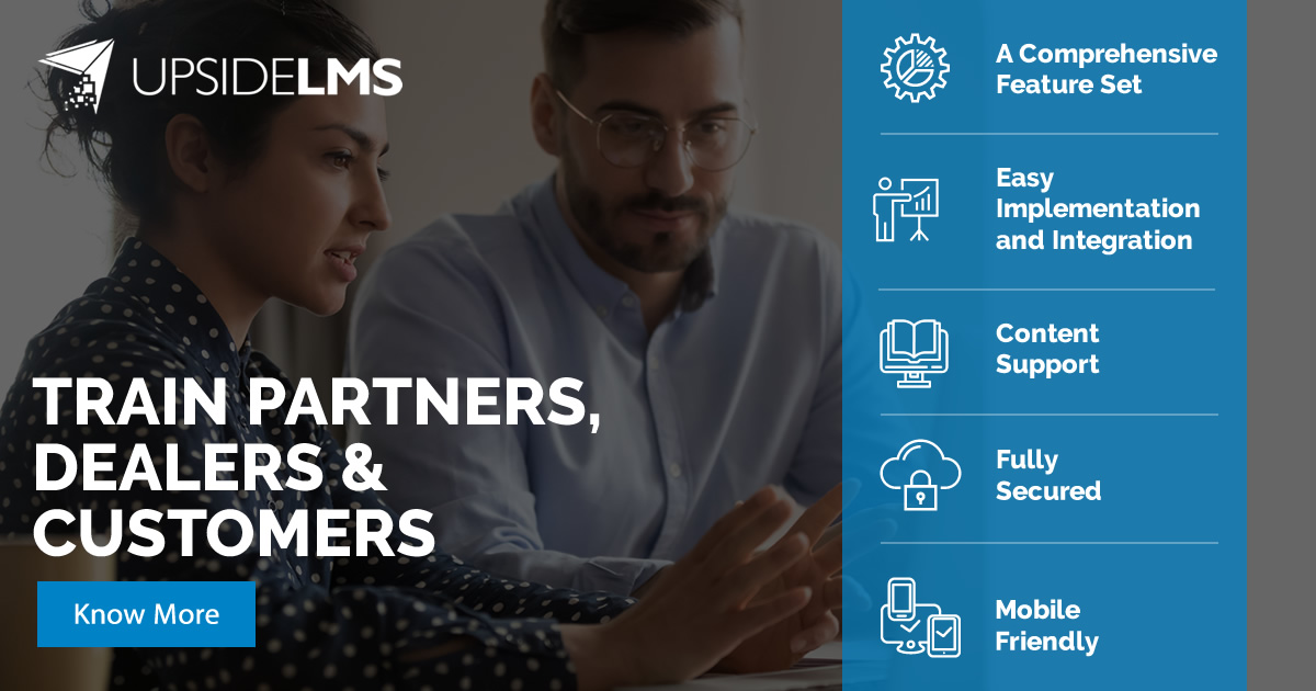 Invincetech's tweet image. With #UpsideLMS, give the added boost to your revenue streams by training and engaging your partners and customers more efficiently.

Visit our website to know more: bit.ly/3bqo7o7

#ExtendedEnterpriseTraining #TrainingandDevelopment #LearningandDevelopment #AILMS #LMS