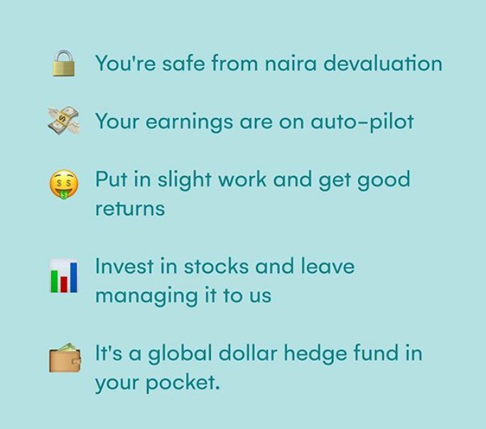 term and reap the enormous rewards later via Risevest. So what are you waiting for join now  #Nigeria  #Investment  #Longterm  #DividendInvesting  #FinancialFreedom  #inflation  #diversification  #devaluation  #Naira