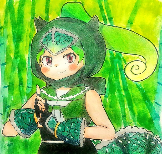 パンサーカメレオンのtwitterイラスト検索結果