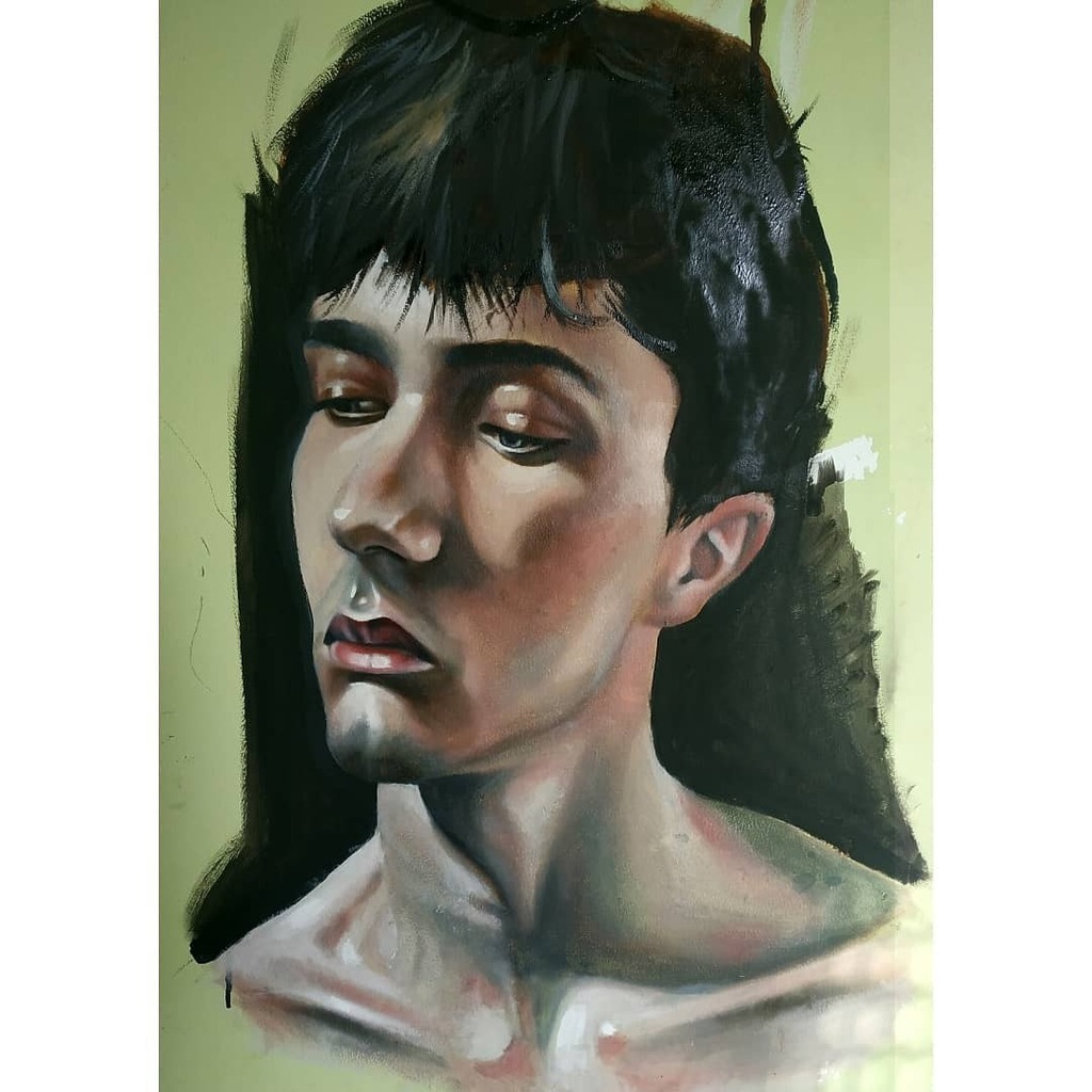 kuro1ne's tweet photo. shitty painting i made in my wall

#portraitpainting #oilpainting #oiloncanvas #oiloncanvaspainting #portrait #retrato #oleo #oleosobrelienzo #маслонахолсте https://t.co/8hm8S5yvrJ