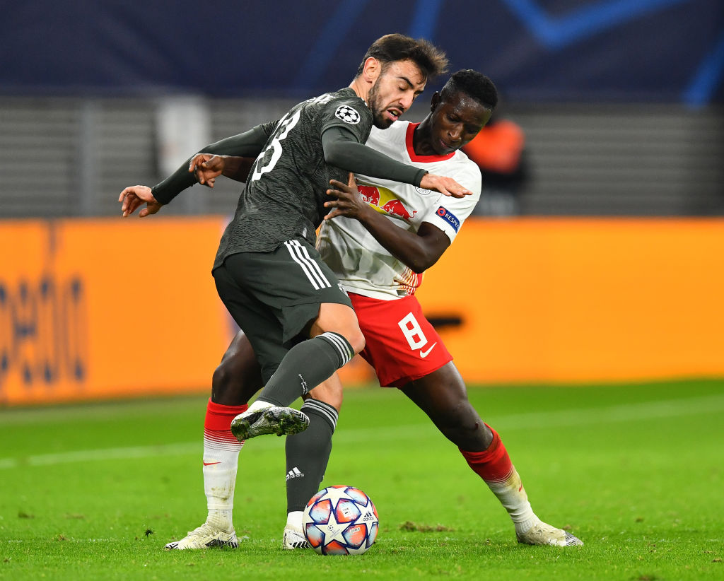 WhoScored's tweet image. 😬 No player has been dribbled past more times in the Premier League this season than Bruno Fernandes (36)