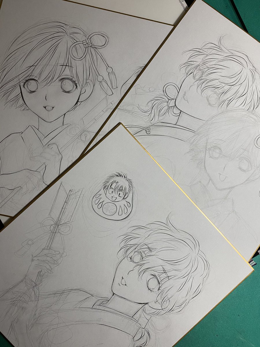 楠桂4 13鬼切丸伝13巻発売 巫女コスプレの色紙描きます 楠桂4 13鬼切丸伝13巻発売 巫女コスプレの色紙描きます