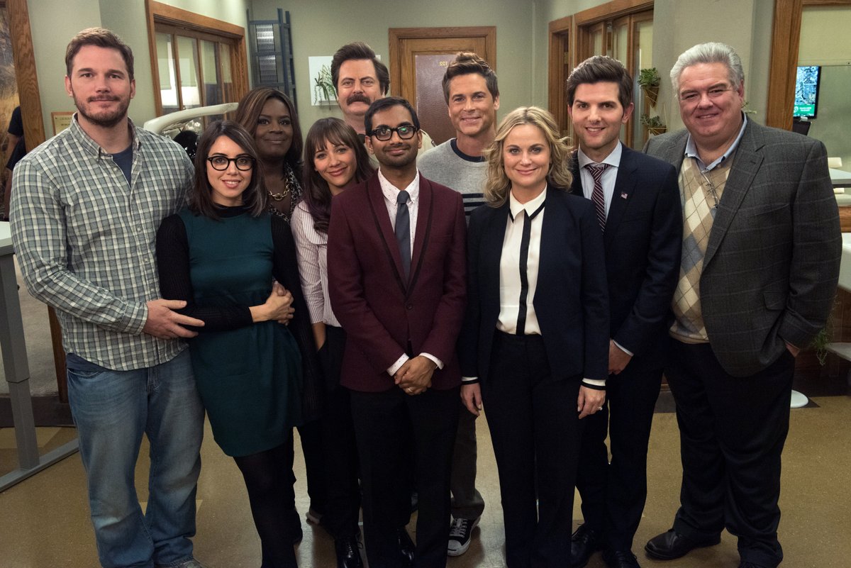 NetflixUK's tweet photo. Every day is treat yo' self day in 2021. Parks and Recreation comes to Netflix UK/IE on 1 Feb. https://t.co/Q5bKaMZz13