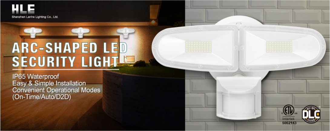 HLE_Reed's tweet image. Motion Activated Security Light with 3CCT switch and 3 modes, On Time/Auto/D2D. #hlesecuritylight,#motionsensorlight